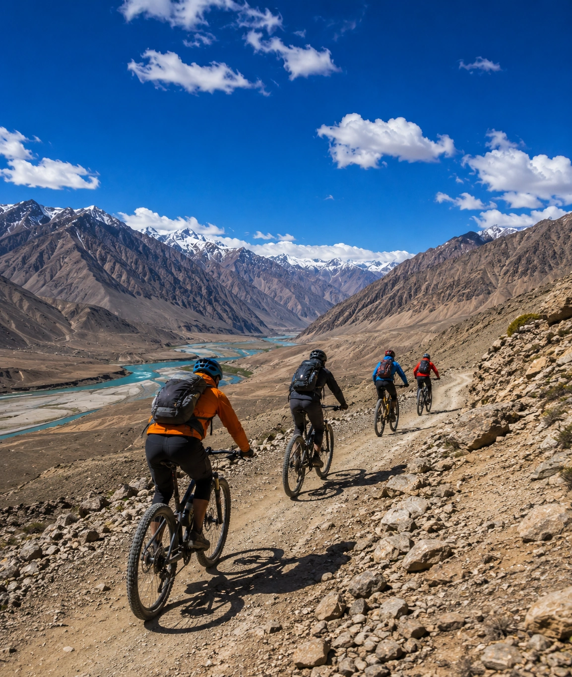 Mountain Biking Tours in Ladakh – high altitude cycling over Himalayan passes