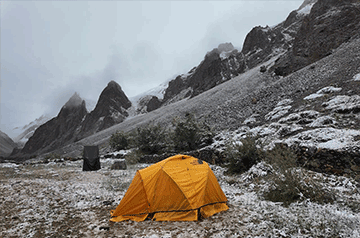 Kanji to Padum Zanskar trekking route