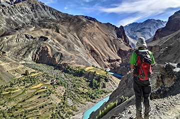 Padum to Kanji Dibling Village trek Zanskar